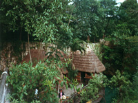 Ricostruzione di un villaggio Maya