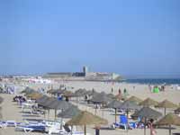 La spiaggia di Carcavelos