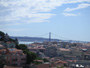 Lisbona vista dal Miraduro de Nossa Senhora do Monte (nella Graça)